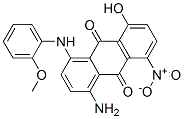 CAS#: 71412-38-9, 1-Amino-5-Hydroxy-4-[(2-Methoxyphenyl)Amino]-8-Nitroanthraquinone