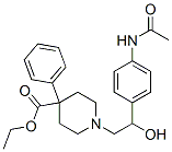 CAS#: 7146-71-6, Ethyl 1-[2-(4-Acetamidophenyl)-2-Hydroxy-Ethyl]-4-Phenyl-Piperidine-4-Carboxylate