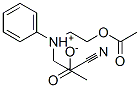 CAS#: 71487-10-0, (2-Acetoxyethyl)(2-Cyanoethyl)Phenylammonium Acetate