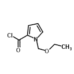 CAS#: 714957-07-0, 1-(Ethoxymethyl)-1H-pyrrole-2-carbonyl chloride