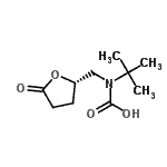 CAS#: 714972-42-6, (2-Methyl-2-propanyl){[(2S)-5-oxotetrahydro-2-furanyl]methyl}carbamic acid