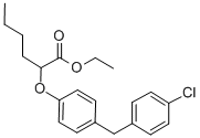 CAS#: 71548-61-3, (+ -)-2-(4-((4-Chlorophenyl)Methyl)Phenoxy)-Hexanoic Acid Ethyl Ester