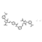 CAS#: 71550-27-1, Disodium 4-({3-[(4-{[3-carboxylato-1-(3-nitrophenyl)-5-oxo-4,5-dihydro-1H-pyrazol-4-yl]diazenyl}benzoyl)amino]phenyl}diazenyl)-1-(3-nitrophenyl)-5-oxo-4,5-dihydro-1H-pyrazole-3-carboxylate