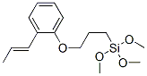 CAS 登录号：71550-67-9， 三甲氧基[3-[2-(1-丙烯基)苯氧基]丙基]硅烷
