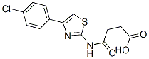 CAS#: 71576-05-1, 3-[[4-(4-Chlorophenyl)-1,3-Thiazol-2-Yl]Carbamoyl]Propanoic Acid