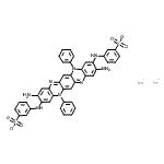 CAS#: 71598-30-6, Disodium 3,3'-[(3,10-diamino-7,14-diphenyl-7,14-dihydroquinoxalino[2,3-b]phenazine-2,9-diyl)diimino]dibenzenesulfonate