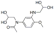 CAS 登录号：71617-27-1， N-(二羟基乙基)-N-[3-[(二羟基乙基)氨基]-4-甲氧基苯基]乙酰胺