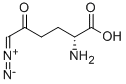 CAS 登录号：71629-86-2， 6-重氮基-5-氧代-D-正亮氨酸