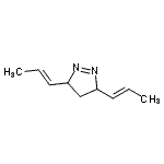 CAS#: 71634-14-5, 3,5-Di[(1E)-1-propen-1-yl]-4,5-dihydro-3H-pyrazole