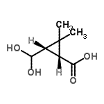 CAS#: 71635-03-5, (1R,3S)-3-(Dihydroxymethyl)-2,2-dimethylcyclopropanecarboxylic acid