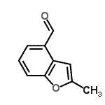 CAS#: 71641-09-3, 2-Methyl-1-benzofuran-4-carbaldehyde