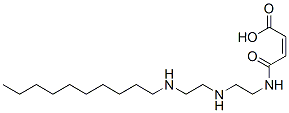 CAS#: 71662-67-4, (Z)-4-[[2-[[2-(Decylamino)Ethyl]Amino]Ethyl]Amino]-4-Oxo-2-Butenoic Acid