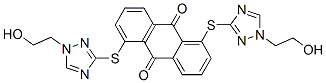 CAS#: 71673-15-9, 1,5-Bis[[1-(2-Hydroxyethyl)-1H-1,2,4-Triazol-3-Yl]Thio]-9,10-Anthracenedione
