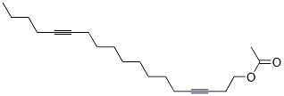 CAS 登录号：71673-26-2， 3,13-十八碳二炔-1-醇乙酸酯