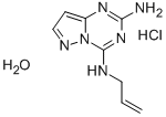 CAS#: 71680-77-8, N4-2-Propenylpyrazolo(1,5-a)-1,3,5-Triazine-2,4-Diamine Hydrochloride Hydrate (2:2:1)