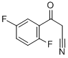 CAS#: 71682-96-7, 2,5-Difluoro-beta-Oxo-Benzenepropanenitrile