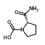 CAS#: 717094-71-8, (2S)-2-Carbamoyl-1-pyrrolidinecarboxylic acid