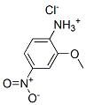 CAS#: 71720-49-5, 2-Methoxy-4-Nitroanilinium Chloride