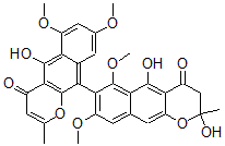 CAS 登录号：71722-01-5， 2,3-Dihydro-2-Hydroxyaurasperone A