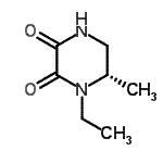 CAS#: 71754-91-1, (6S)-1-Ethyl-6-methyl-2,3-piperazinedione