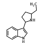 CAS#: 717816-94-9, 3-(5-Ethyl-2-pyrrolidinyl)-1H-indole