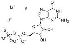 CAS 登录号：71783-24-9， 鸟苷 5'-硫代二磷酸酯