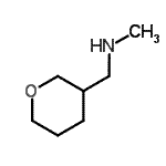 CAS#: 7179-97-7, N-Methyl-1-(tetrahydro-2H-pyran-3-yl)methanamine