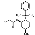 CAS#: 71804-27-8, (1R,2S,5R)-5-Methyl-2-(2-phenyl-2-propanyl)cyclohexyl chloroacetate
