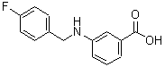 CAS#: 718602-89-2, 3-[(4-Fluorobenzyl)amino]benzoic acid