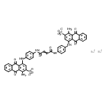 CAS 登录号：71873-45-5， 二钠4,4'-[(1,4-二氧代-2-丁烯-1,4-二基)二(亚氨基-4,1-亚苯基亚氨基)]二(1-氨基-9,10-二氧代-9,10-二氢-2-蒽磺酸酯)