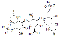 CAS 登录号：71901-46-7， 软骨素硫酸酯三糖