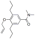 CAS 登录号：7192-53-2， 4-(烯丙氧基)-N,N-二甲基-3,5-二丙基苯甲酰胺
