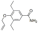 CAS 登录号：7192-68-9， 4-(烯丙氧基)-3,5-二乙基苯甲酰胺