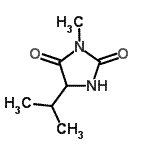 CAS 登录号：71921-91-0， 5-异丙基-3-甲基-2,4-咪唑烷二酮