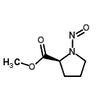 CAS 登录号：71922-04-8， 甲基1-亚硝基-L-脯氨酸酯