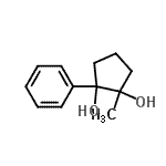 CAS#: 719272-47-6, 1-Methyl-2-phenyl-1,2-cyclopentanediol