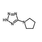CAS#: 719286-94-9, 5-(1-Pyrrolidinyl)-2H-tetrazole