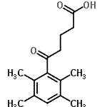 CAS#: 719295-43-9, 5-Oxo-5-(2,3,5,6-tetramethylphenyl)pentanoic acid