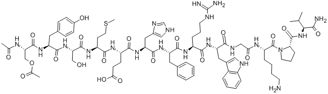 CAS#: 71952-90-4, 1-(N,O-Diacetyl-L-Serine)-alpha-Melanotropin (Swine)