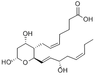 CAS 登录号：71953-80-5， 7-[(2R,3S,4S)-四氢-4,6-二羟基-2-[(1E,3S,5Z)-3-羟基-1,5-辛二烯-1-基]-2H-吡喃-3-基]-(5Z)-5-庚烯酸