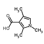 CAS#: 71959-94-9, 1,2,4-Trimethyl-1H-pyrrole-3-carboxylic acid
