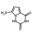CAS 登录号：71971-31-8， 7-甲基吡咯并[2,1-f][1,2,4]三嗪-2,4(1H,3H)-二酮