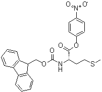 CAS 登录号：71989-29-2， N-[(9H-芴-9-基甲氧基)羰基]-L-蛋氨酸 4-硝基苯基酯