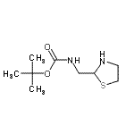 CAS#: 720000-21-5, 2-Methyl-2-propanyl (1,3-thiazolidin-2-ylmethyl)carbamate