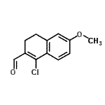 CAS#: 72019-91-1, 1-Chloro-6-methoxy-3,4-dihydro-2-naphthalenecarbaldehyde