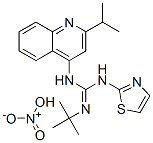 CAS#: 72042-10-5, 2-Tert-Butyl-1-(2-Propan-2-Ylquinolin-4-Yl)-3-(1,3-Thiazol-2-Yl)Guanidine; Nitric Acid