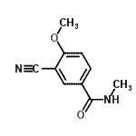 CAS#: 720693-00-5, 3-Cyano-4-methoxy-N-methylbenzamide