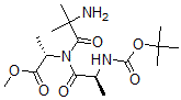 CAS 登录号：72086-86-3， 叔丁基氧羰基-丙氨酰-氨基异丁酰基-丙氨酰甲酯