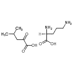 CAS 登录号：72087-37-7， 4-甲基-2-氧代戊酸-L-鸟氨酸(1:1)