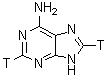 CAS#: 72093-28-8, (2,8-<sup>3</sup>H<sub>2</sub>)-9H-Purin-6-amine